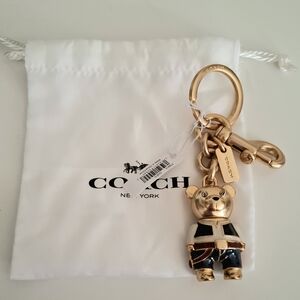 NWT✨️COACH X STAR WARS Han Solo Bear Bag Charm Limited Edition F78816 GDE1L